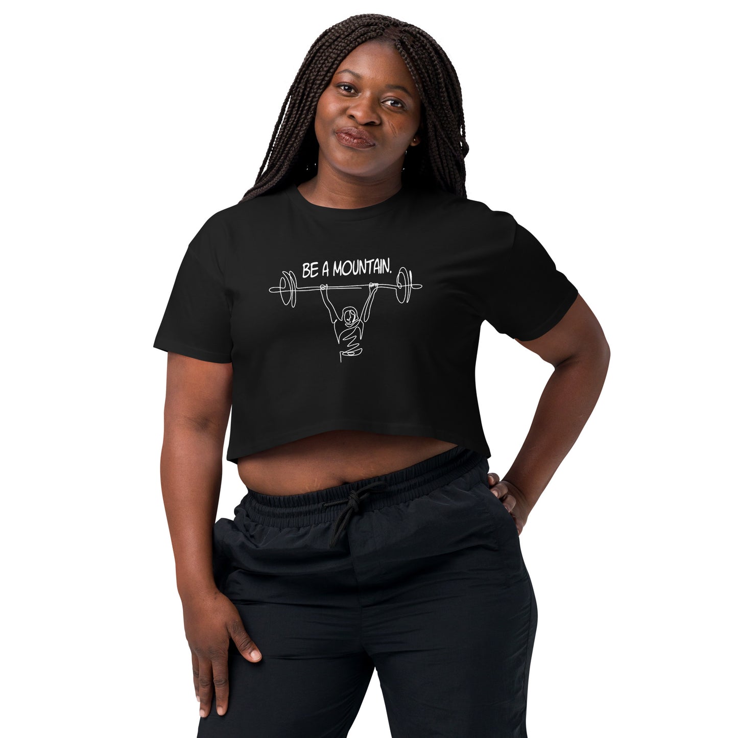 Be A Mountain Women’s crop top