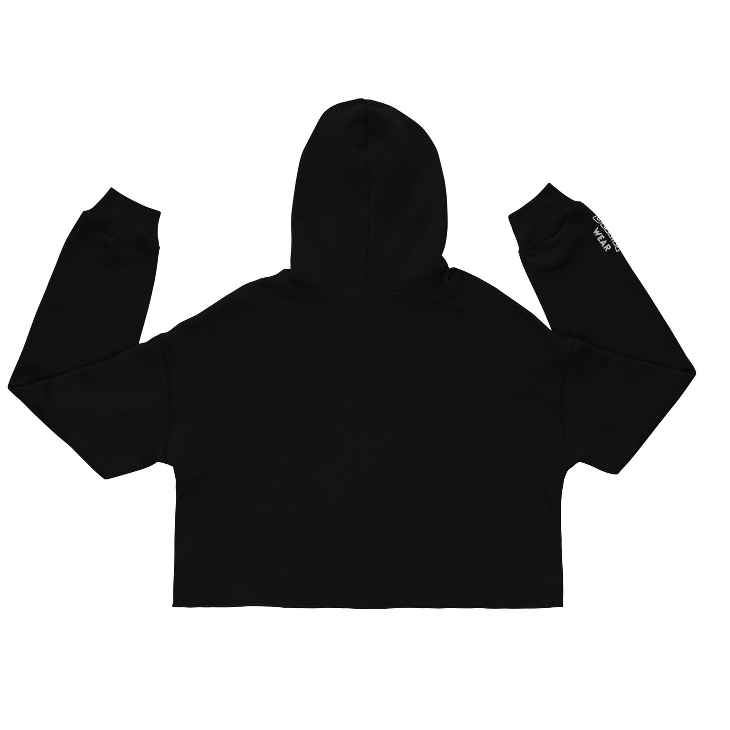 Embroidered That Girl Crop Hoodie