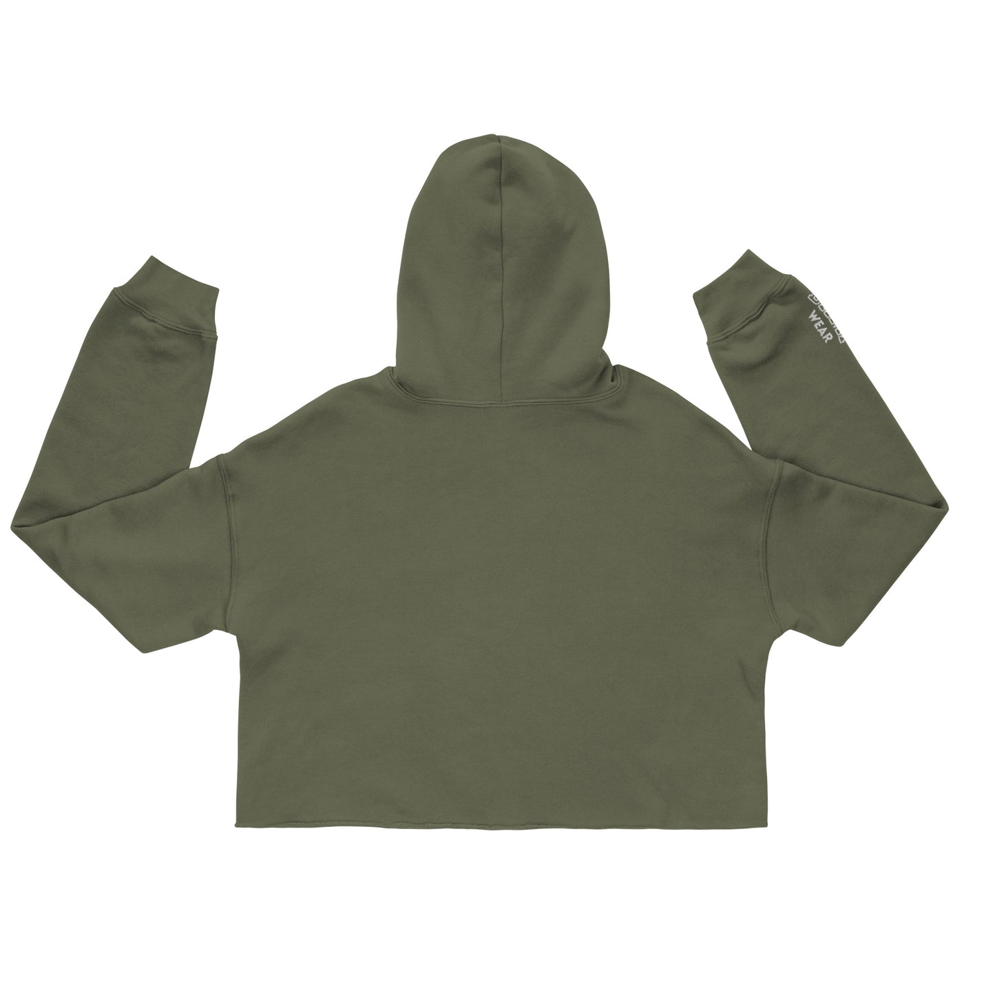 Embroidered That Girl Crop Hoodie