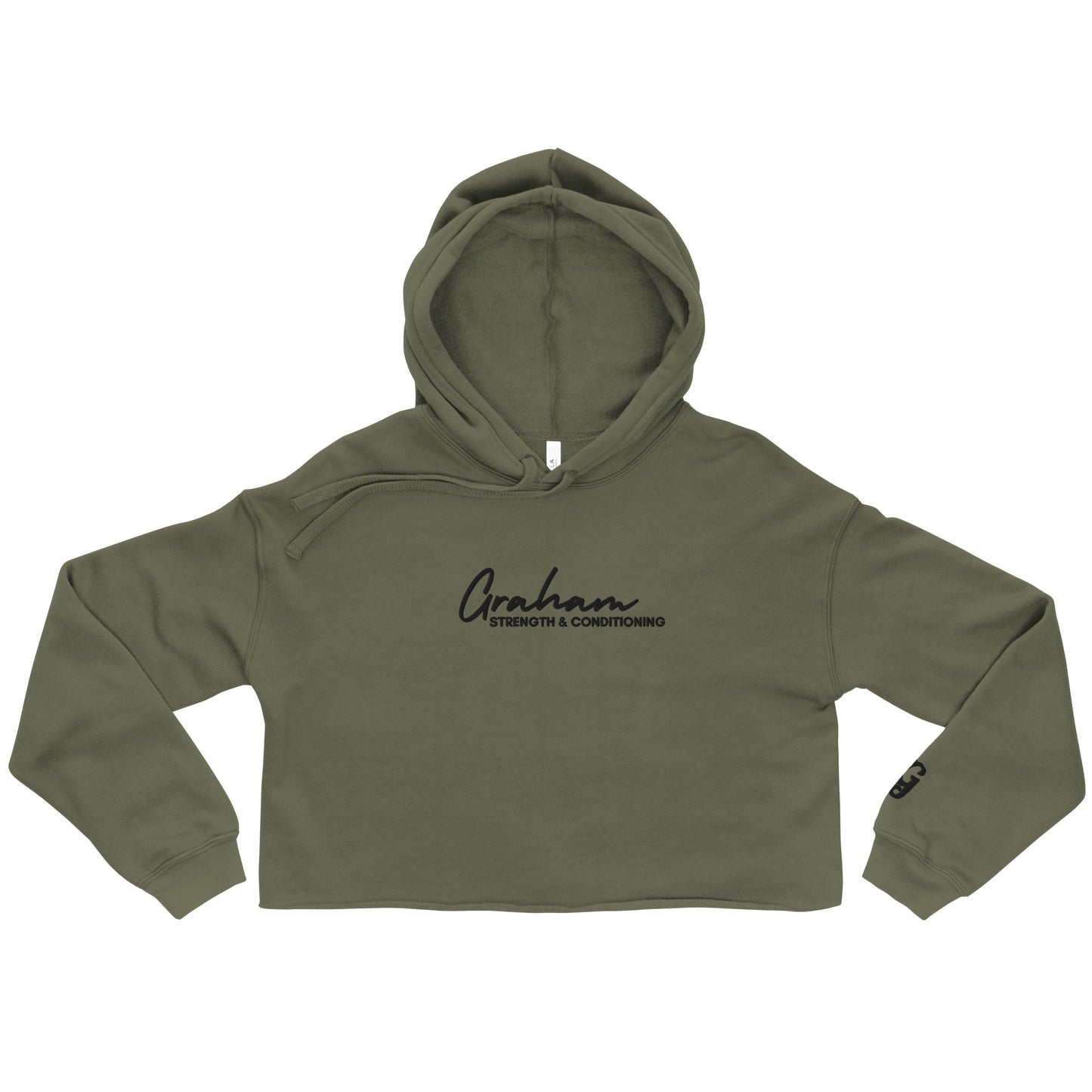 GSC Embroidered Crop Hoodie