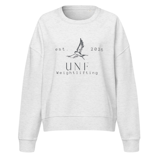 UNF Collegiate Women’s Organic Crew Neck Embroidered Sweatshirt